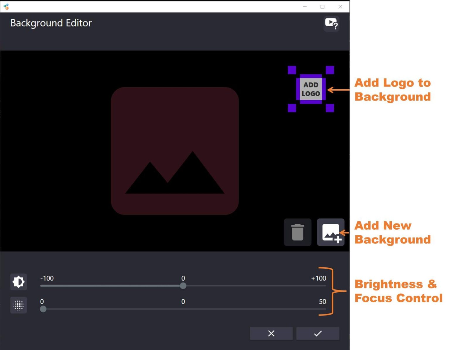 Background Image Toolbar Reactiv STAGE