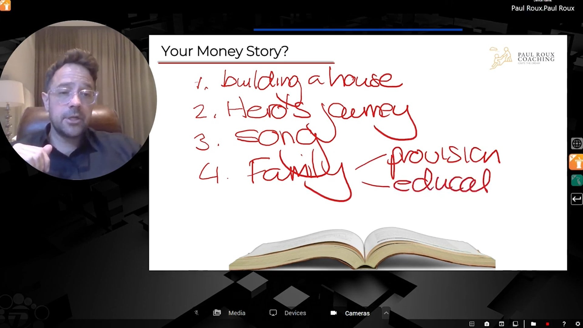 Remote Financial Coaching - Paul Roux - Vizetto